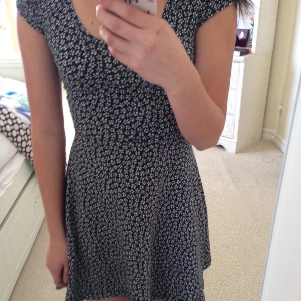 Blue floral Brandy Melville Bethany Dress